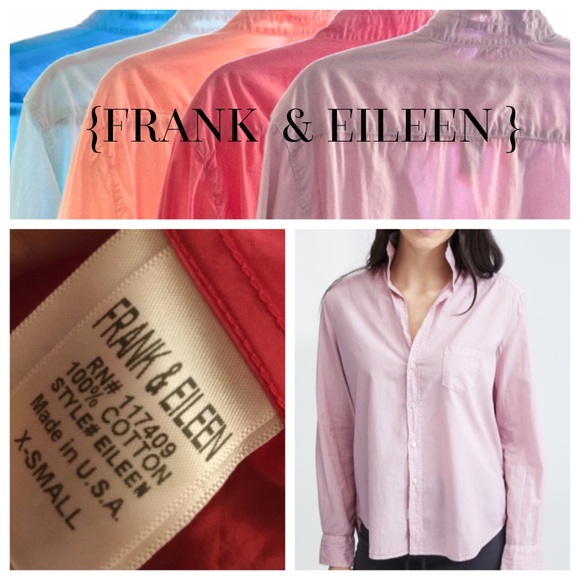Frank & Eileen Tops - “Eileen” Style Long Sleeve Shirt